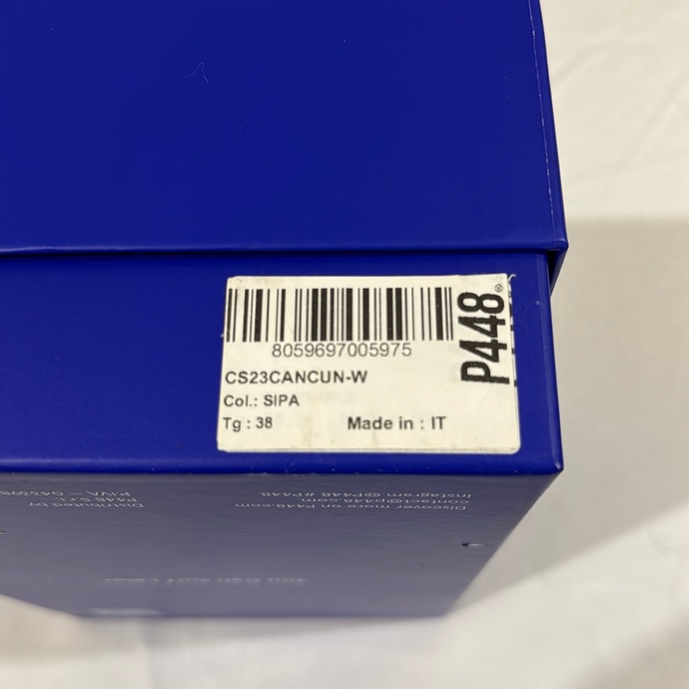 P448 Cancun Pink sparkle tennis shoes.   NIB - Picture 8 of 8